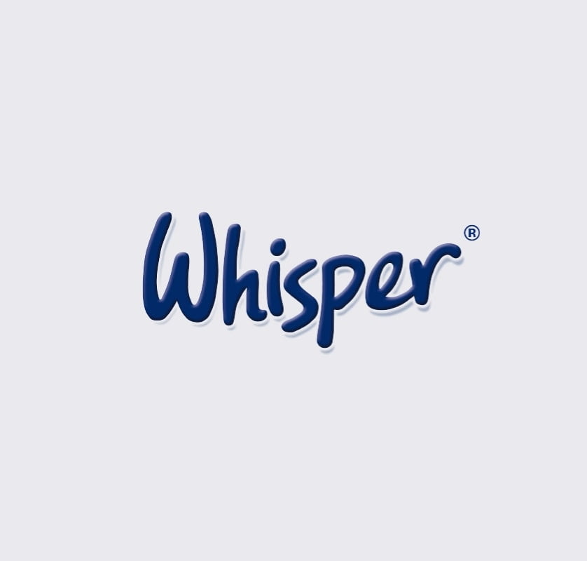 Whisper Logo Before