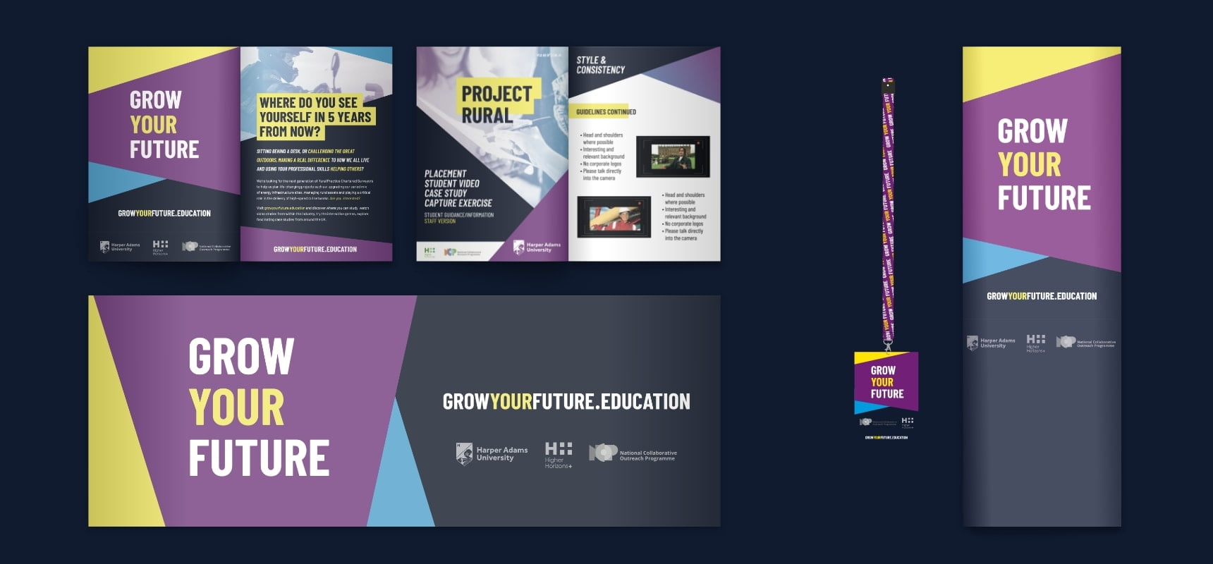 Grow Your Future printed materials